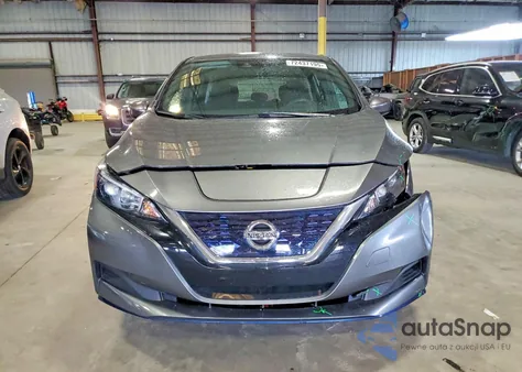 2021 Nissan Leaf S Plus z USA, uszkodzony, nr VIN 1N4BZ1BV3MC554432